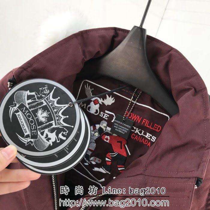 MONCLER蒙口 最火爆款 knuckles-canada剪刀款 男款羽絨服 ydi1393